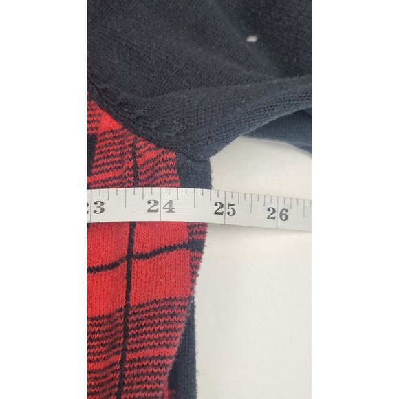 Tommy Hilfiger V-Neck Plaid Sweater. Men's‎ Size XL - Picture 5 of 6
